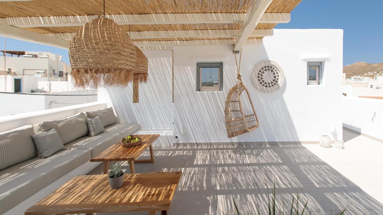Kamvas Deluxe Apartments Naxos City Eksteriør billede