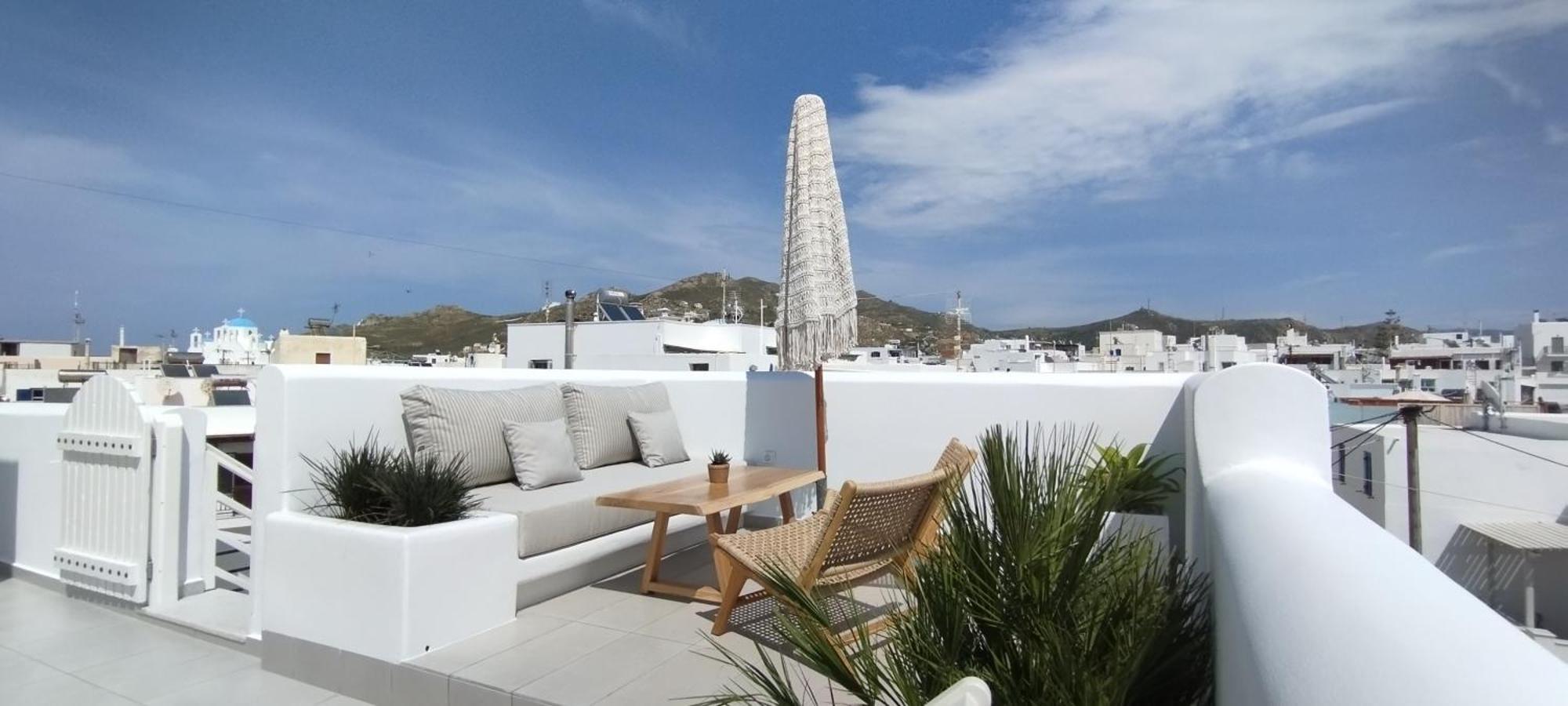 Kamvas Deluxe Apartments Naxos City Eksteriør billede